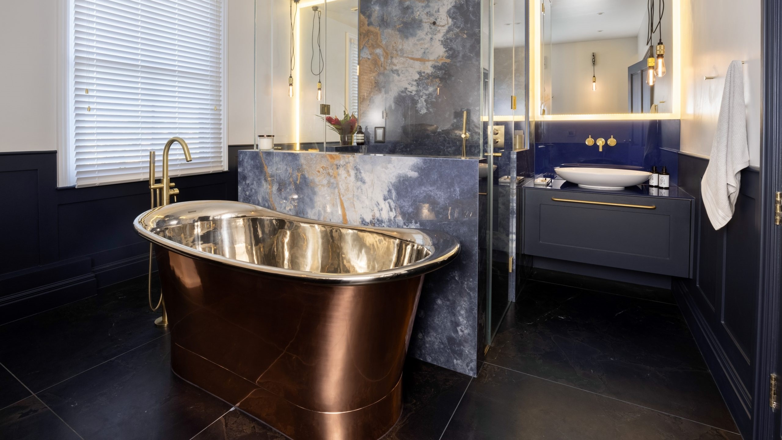 Spa Style Bathroom With Steam Shower