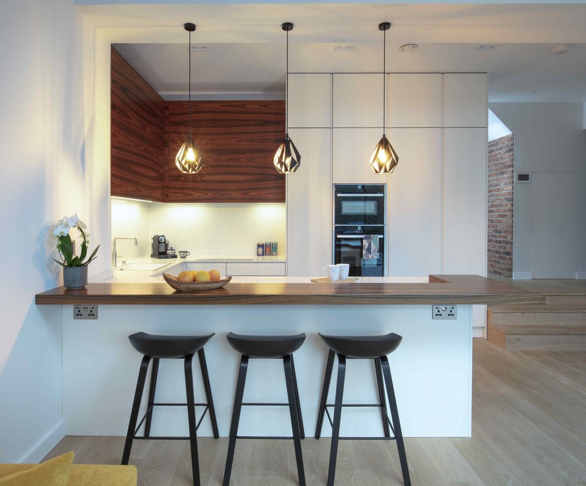 Heart Of The Home: A Kitchen & Living Fusion